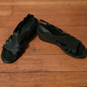 Keen Black Leather Sandals